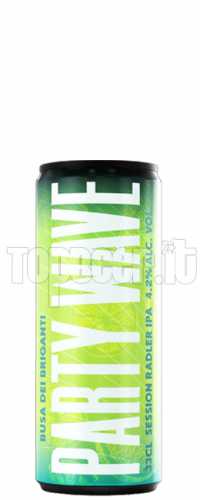 Busa Dei Briganti Party Wave Lattina 33Cl Busa Dei Briganti Party Wave Lattina 33Cl